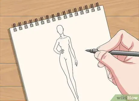 Imagen titulada Make a Fashion Design Notebook Step 9