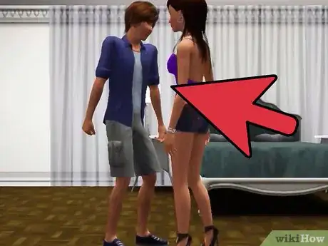 Imagen titulada Get Teenage Sims Pregnant Without Mods in the Sims 3 Step 1