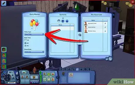 Imagen titulada Have a Brilliant Party in Sims 3 Step 2