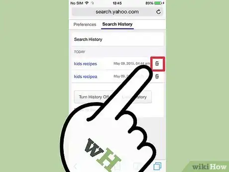 Imagen titulada Delete Yahoo History Step 11