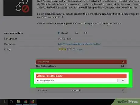 Imagen titulada Block and Unblock Internet Sites with Firefox Step 10