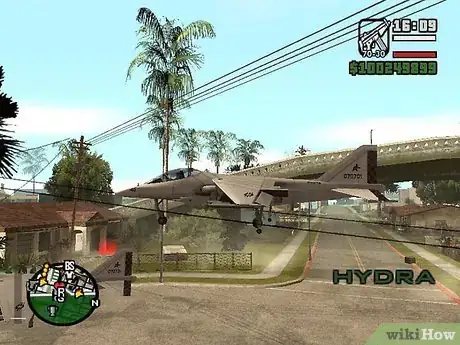 Imagen titulada Fly a Hydra Jet in San Andreas Step 3