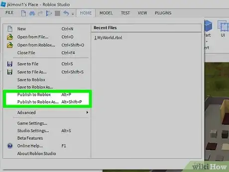 Imagen titulada Use Roblox Studio Step 50