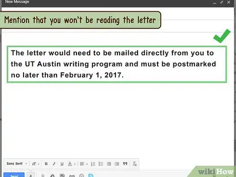 Imagen titulada Ask for a Letter of Recommendation Through Email Step 6