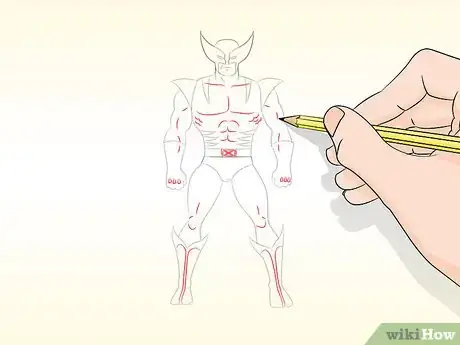 Imagen titulada Draw Wolverine Step 15