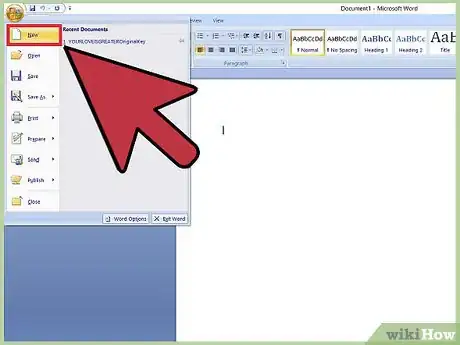 Imagen titulada Use Microsoft Word Step 4