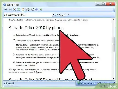 Imagen titulada Activate Microsoft Office 2010 Step 9