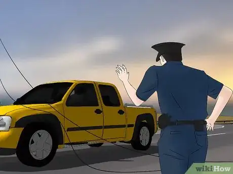 Imagen titulada React if a Power Line Falls on Your Car Step 5