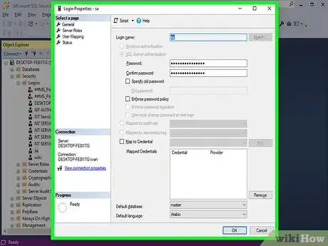 Imagen titulada Reset SA Password in Sql Server Step 30