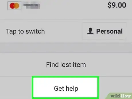 Imagen titulada Request a Ride Price Review on Lyft Step 5