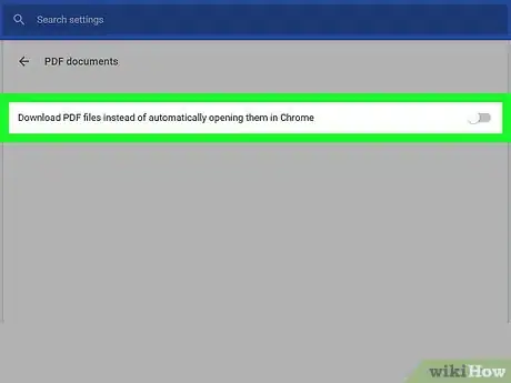 Imagen titulada Enable and Disable Chrome PDF Viewer on PC or Mac Step 7