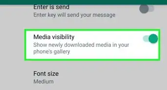 guardar fotos de WhatsApp a la galería de Android