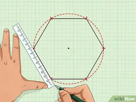 Imagen titulada Divide a Hexagon Into Three Equal Parts Step 10