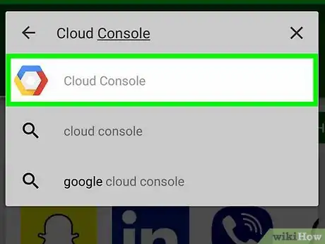 Imagen titulada Access Google Cloud on Android Step 3