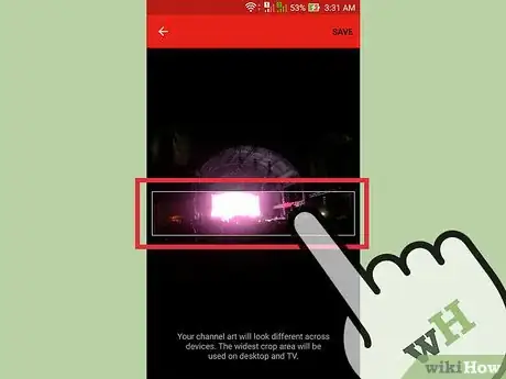 Imagen titulada Make a Picture Your YouTube Channel Background Step 8