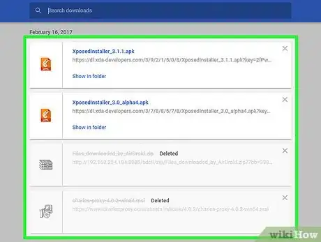 Imagen titulada Check Your Chrome Downloads Step 4