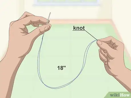 Imagen titulada Sew a Hole in Jeans Step 3