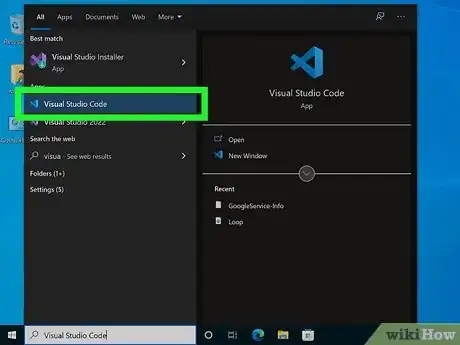 Imagen titulada Run a HTML File in Visual Studio Code Step 4