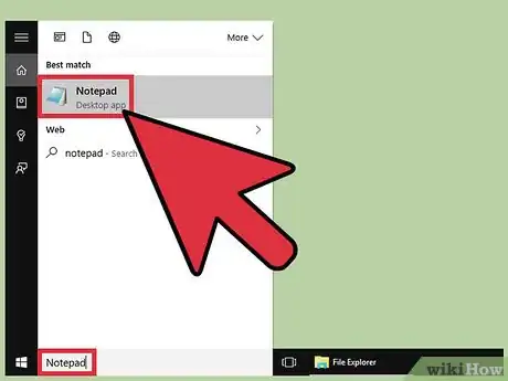 Imagen titulada Crash Your Computer Using a Batch File Step 1