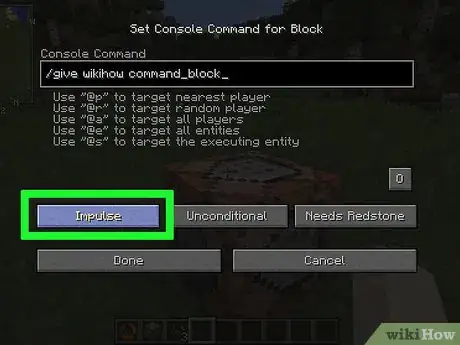 Imagen titulada Get Command Blocks in Minecraft Step 15