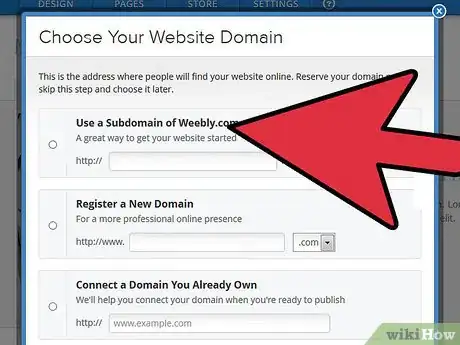 Imagen titulada Create a Website With Weebly.Com Step 5