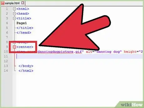 Imagen titulada Center an Image in HTML Step 7