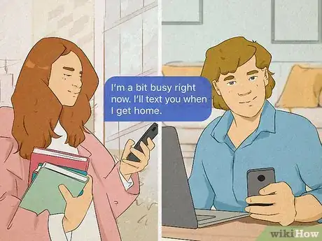 Imagen titulada What to Do when a Girl Says She Will Text You Later Step 1