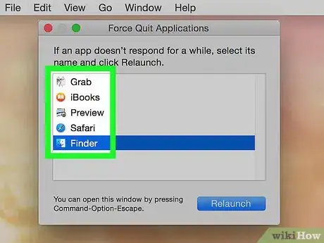 Imagen titulada Force Quit an Application in Mac OS X Step 3