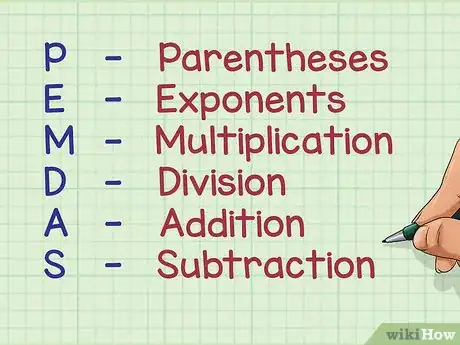 Imagen titulada Evaluate an Expression Using PEMDAS Step 2