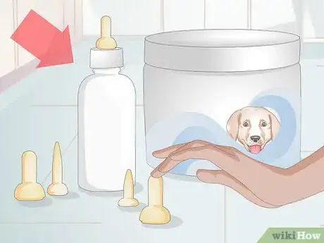 Imagen titulada Feed Newborn Puppies Step 1
