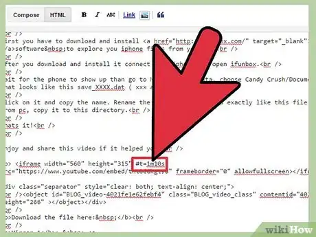 Imagen titulada Embed a YouTube Video Step 12