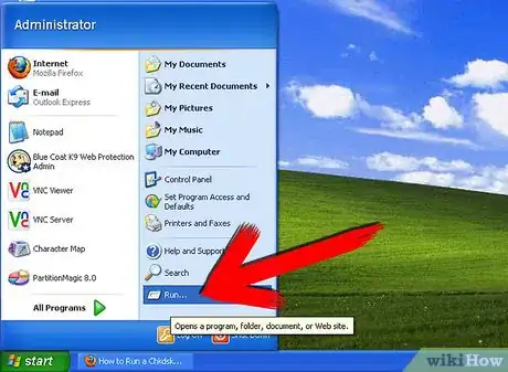 Imagen titulada Run a Chkdsk Function on Windows XP Step 1
