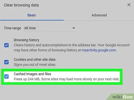 Imagen titulada Clear Your Browser's Cache Step 6