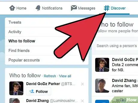 Imagen titulada Find Friends on Twitter Step 14
