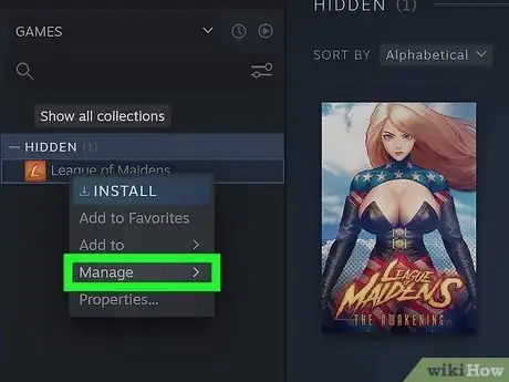 Imagen titulada Unhide Games in Steam Step 6