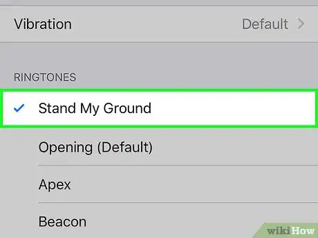 Imagen titulada Set Ringtones on an iPhone Step 19