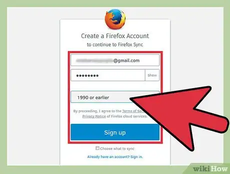 Imagen titulada Create a Firefox Account Step 6