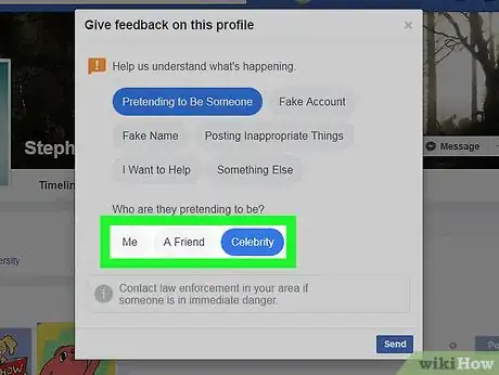 Imagen titulada Report Someone on Facebook Step 14