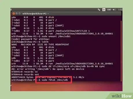 Imagen titulada Format a USB Flash Drive in Ubuntu Step 14