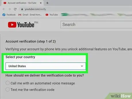 Imagen titulada Verify Your YouTube Account Step 2
