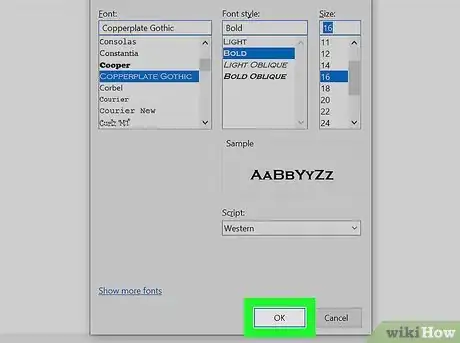 Imagen titulada Change the Default Font on Windows Notepad Step 5