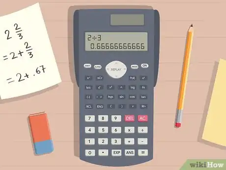 Imagen titulada Write Fractions on a Calculator Step 13