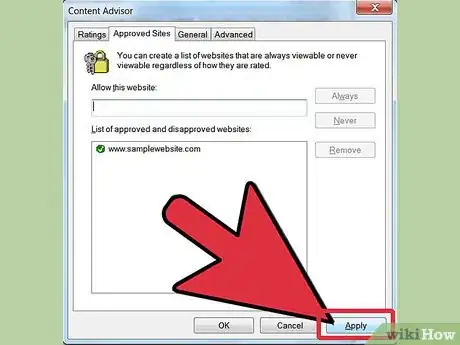 Imagen titulada Block a Website on Internet Explorer Step 13