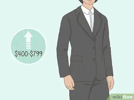 Imagen titulada How Much Does a Suit Cost Step 2