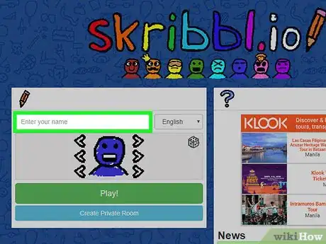 Imagen titulada Create a Private Room in Skribbl.io Step 2