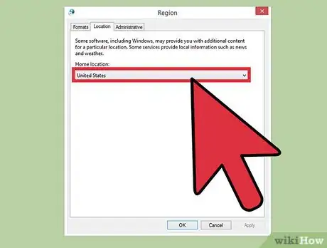 Imagen titulada Change Location Settings in Windows 8 Step 7