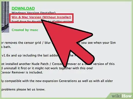 Imagen titulada Remove Nudity Censor in the Sims 3 Step 12