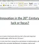 escribir un trabajo final