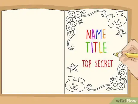 Imagen titulada Start and Decorate a Diary Step 15