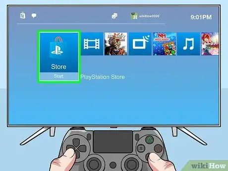 Imagen titulada Buy Games from the PlayStation Store Step 1